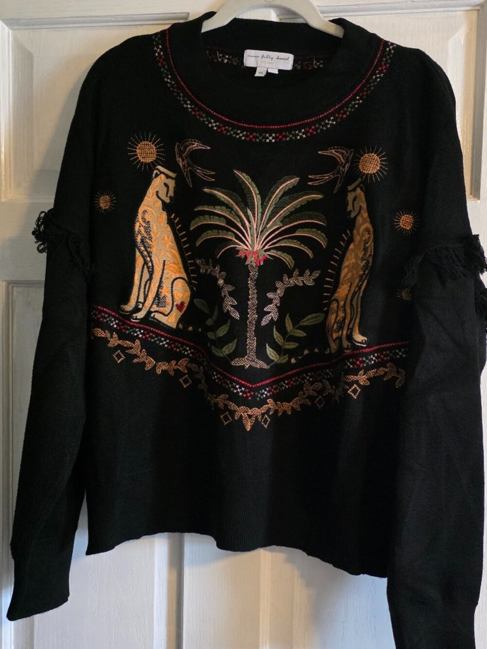 Never Fully Dressed "Running Wilder" Sweater, Size XXL